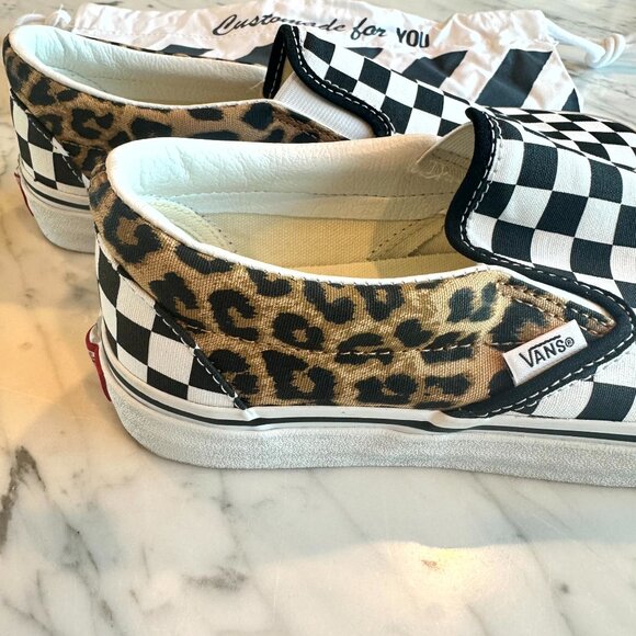 NWOT - Vans Customs Classic Slip-On Shoe Size 8.5 - Picture 6 of 10